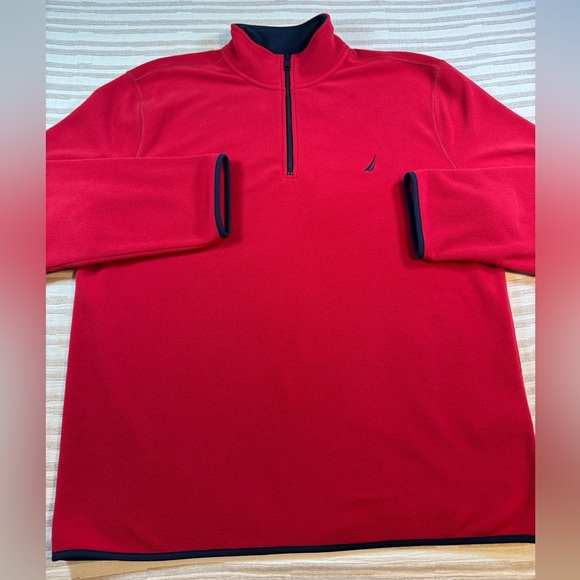 Nautica Other - Nautica Men’s Plushy Cozy 3/4 Zip Fleece Pull Over. Sz XXL W/CLassic Logo